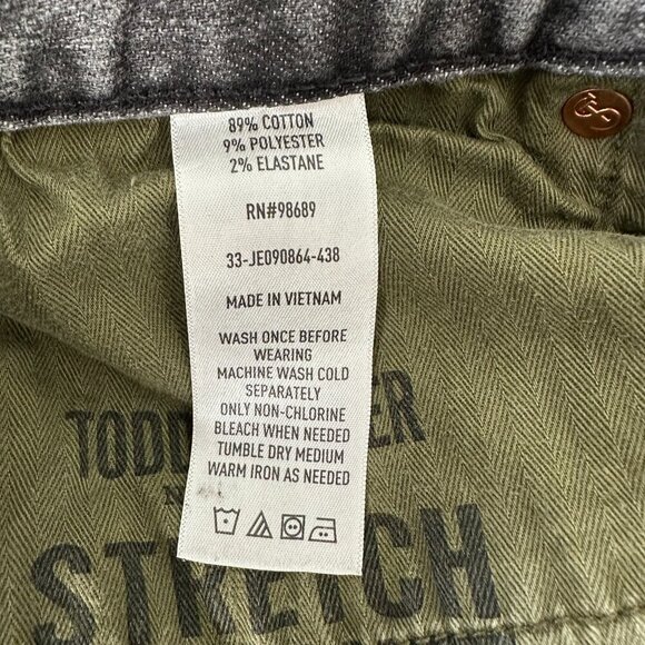 Todd Snyder 5-Pocket Jeans Mens Size 34x34 Slim Fit Gray Stretch Denim - Picture 8 of 11